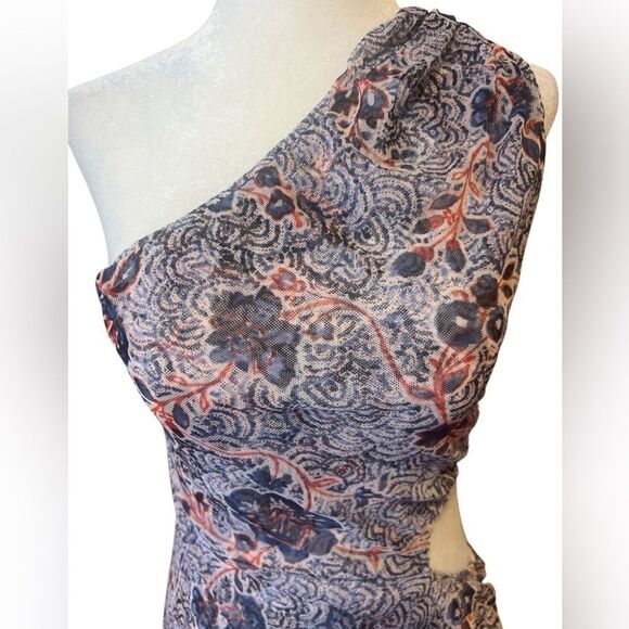 NWT MISA women's size xl Aries Midi dress - Picture 5 of 13